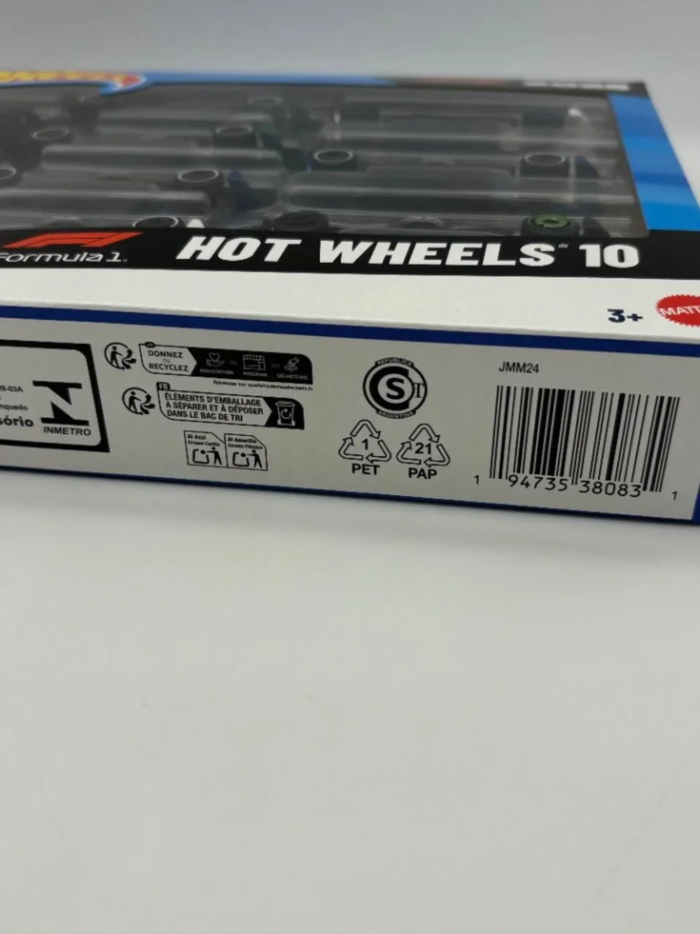 Hot Wheels Formula 1 10-Pack 1:64 Scale Diecast F1 Toy Vehicle Cars 2025 NEW